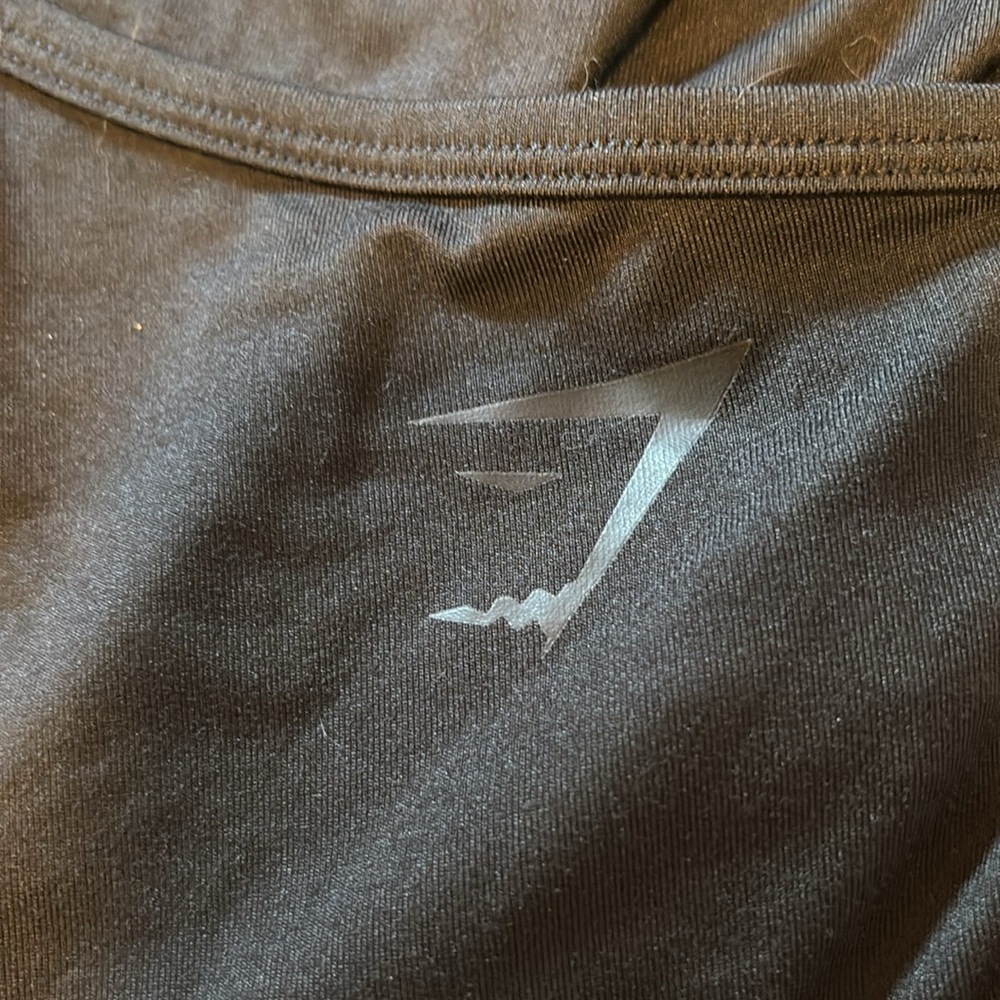 Gymshark NWT Black Ballet Crop Top - Picture 3 of 3